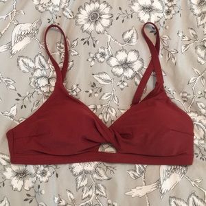 NWOT Padded Bikini Top